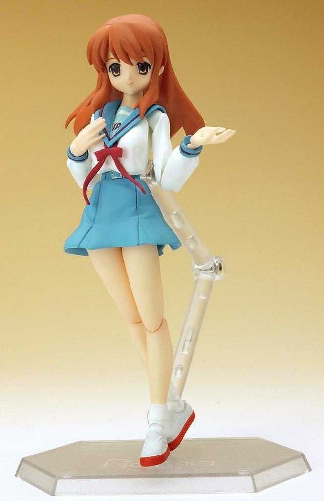 Figma The Melancholy of Haruhi Suzumiya Mikuru Asahina Uniform Ver.