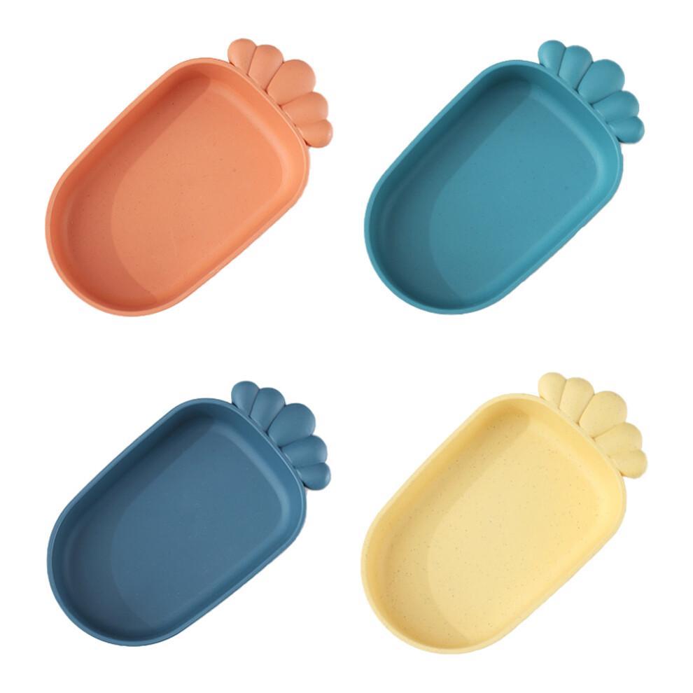 Food Trays Practical Use 4pcs 6.7x3.7x1.6in