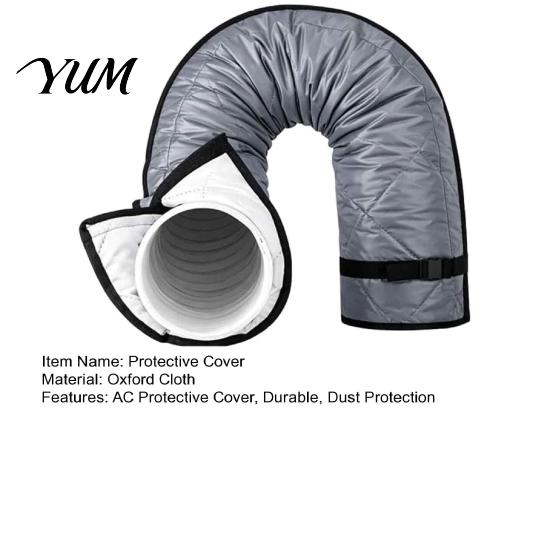 Insulated Hose Sleeve for Portable AC Air Conditioner Insulation Sleeve, Universal with Adjustable Straps Cover Wrap, Accessory Oxford Cloth