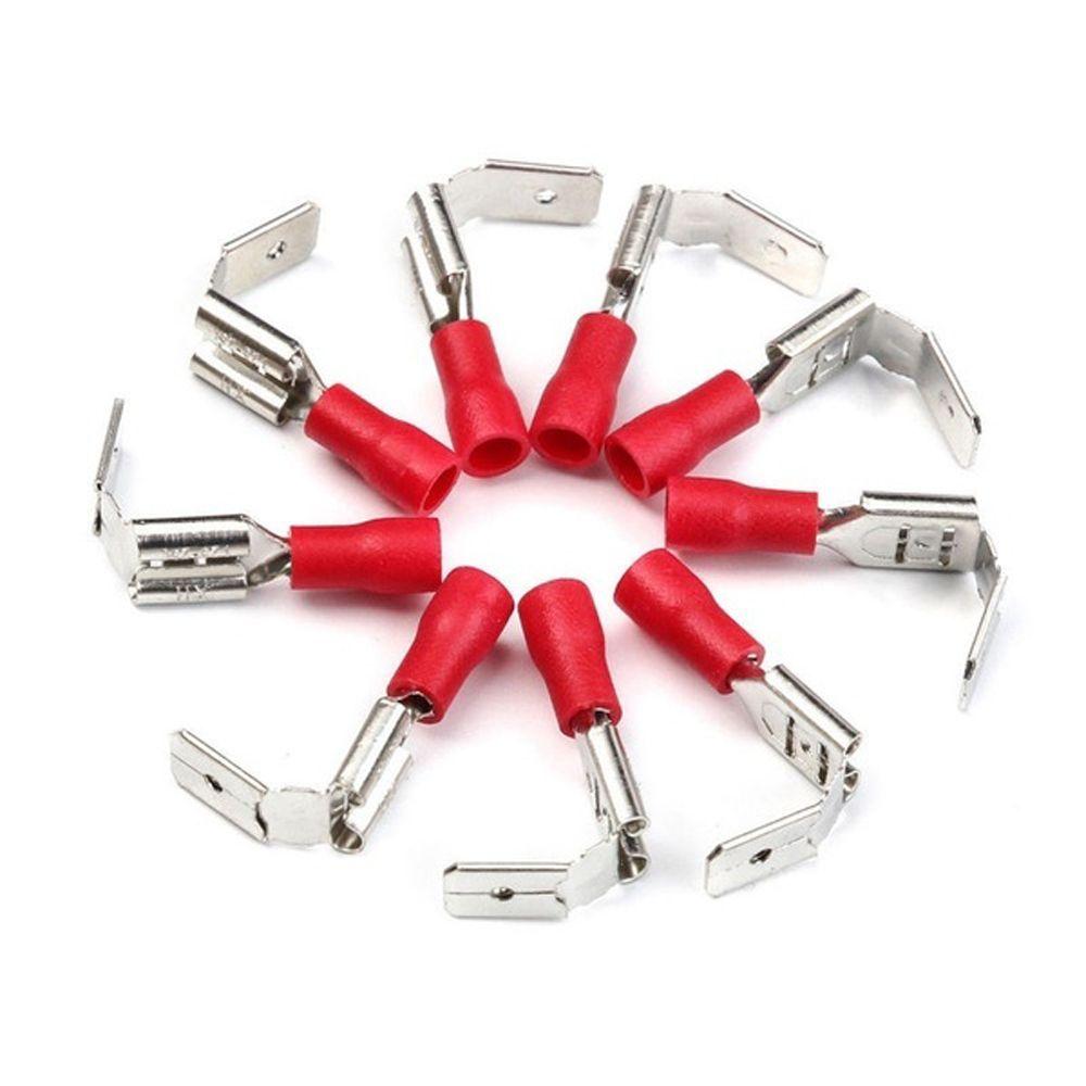 22-10AWG Male Female Piggy Back Insulated Crimp Spade Wire Cable Connector Terminal Piggyback