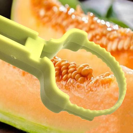 3-в-1 Лопатка для фруктовых шариков Ложка для дыни Сепаратор мякоти Инструменты для резьбы по фруктам из нержавеющей стали для дыни, арбуза, киви, кухонных фруктов