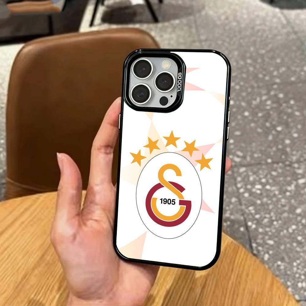 КРУТОЙ G-Galatasaray-ClubS Чехол для телефона для iPhone17,16,15,14,13,12,11 Plus,Pro Max Цветной Посеребренный Внутренний чехол