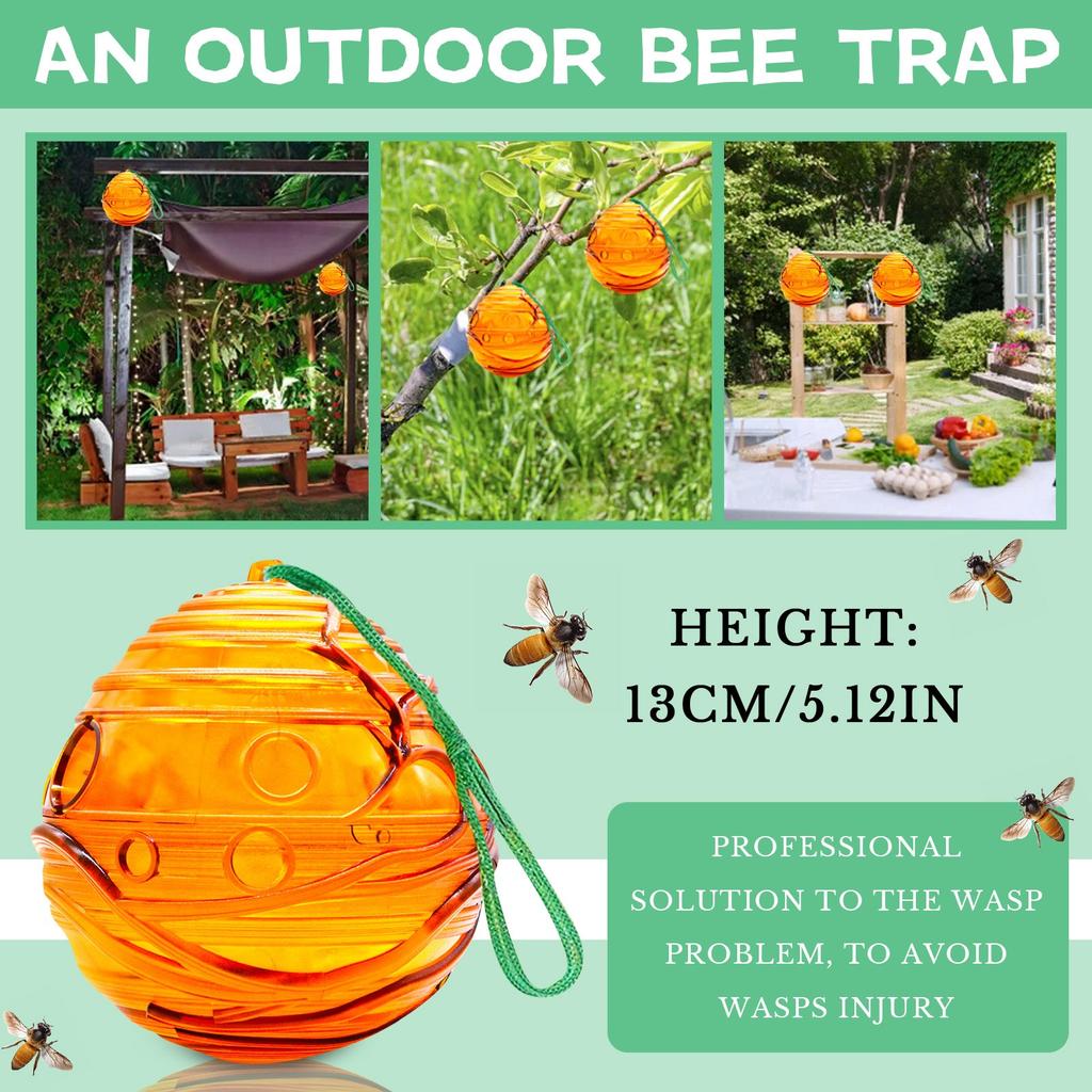 2-х компонентный бытовой внешний пчелолов, садовый наружный пчелолов, сотовый наружный высокоэффективный и экологически чистый пчелолов