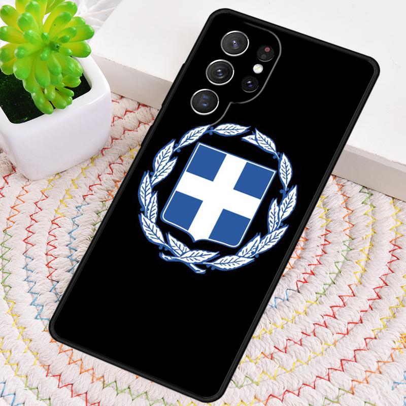 Греция Греческий Флаг Силиконовый Чехол Для Телефона Для Samsung Galaxy note 10 pro S26 S25 S24 S23 S22 S21 Plus S25Ultra Capa Чехол