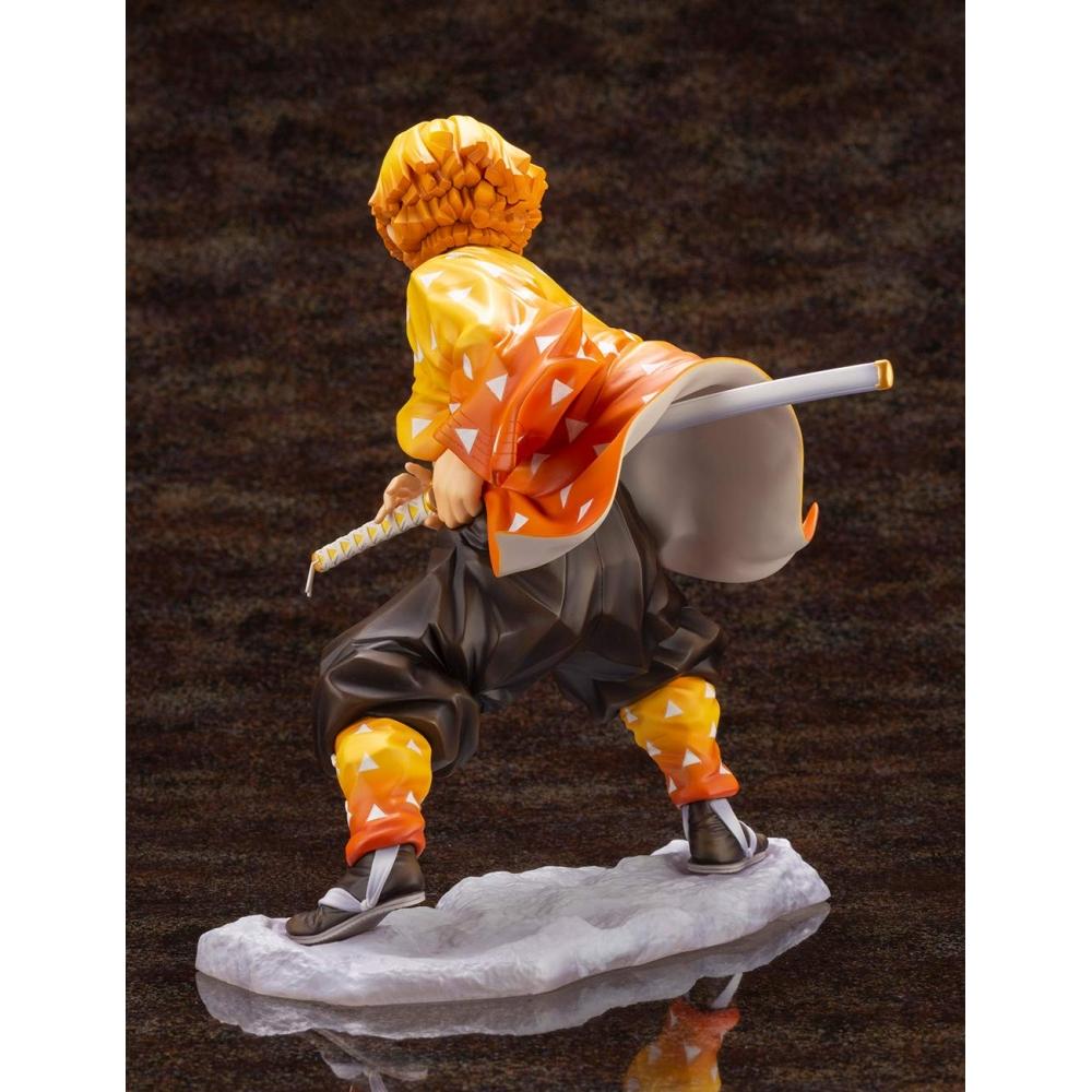 ARTFX J Убийца демонов: Kimetsu no Yaiba Zenitsu Agatsuma, масштаб 18, готовая фигурка, окрашенная в ПВХ
