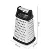 Stainless Steel Four-side Grater with Container Box Vegetable Slicer Potato Cheese Grater Kitchen Multipurpose Vegetable Cutter