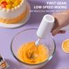 Electric Hand Mixer Rechargeable Small Whisk for Baking Cake Cream Dough Wireless Handheld Egg Beater Kitchen Cooking Tool