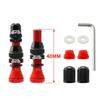 1 Set Aluminum Zinc Zinc Alloy Tubeless Tire Valves 40mm/60mm Schrader Valve Kits  MTB Bike