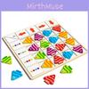 Fish Wooden Matching Toy Children Logic Skills Early Education Game Interactive