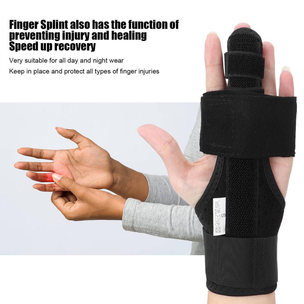 Trigger Finger Guard Splint Detachable Finger Straighter for Bent Arthritic Finger Joints
