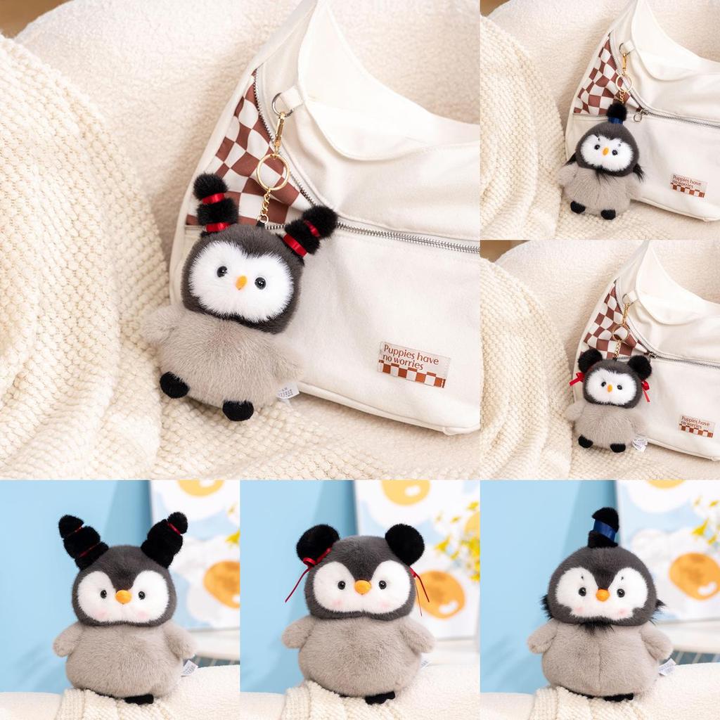 Penguin Plush Toy With Pp Cotton Filling For Kids Soft Stuffed Animal Companion
