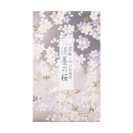 Uno Chiyo Incense, Usuzumi no Sakura (Pale Cherry Blossoms), Rose Pack, Approx. 200g, Incense, Nippo