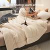 Super Soft Imitation Lambswool Autumn Winter Blanket Double Queen Blankets High-quality Comfortable Milk Fleece Sofa Blanket