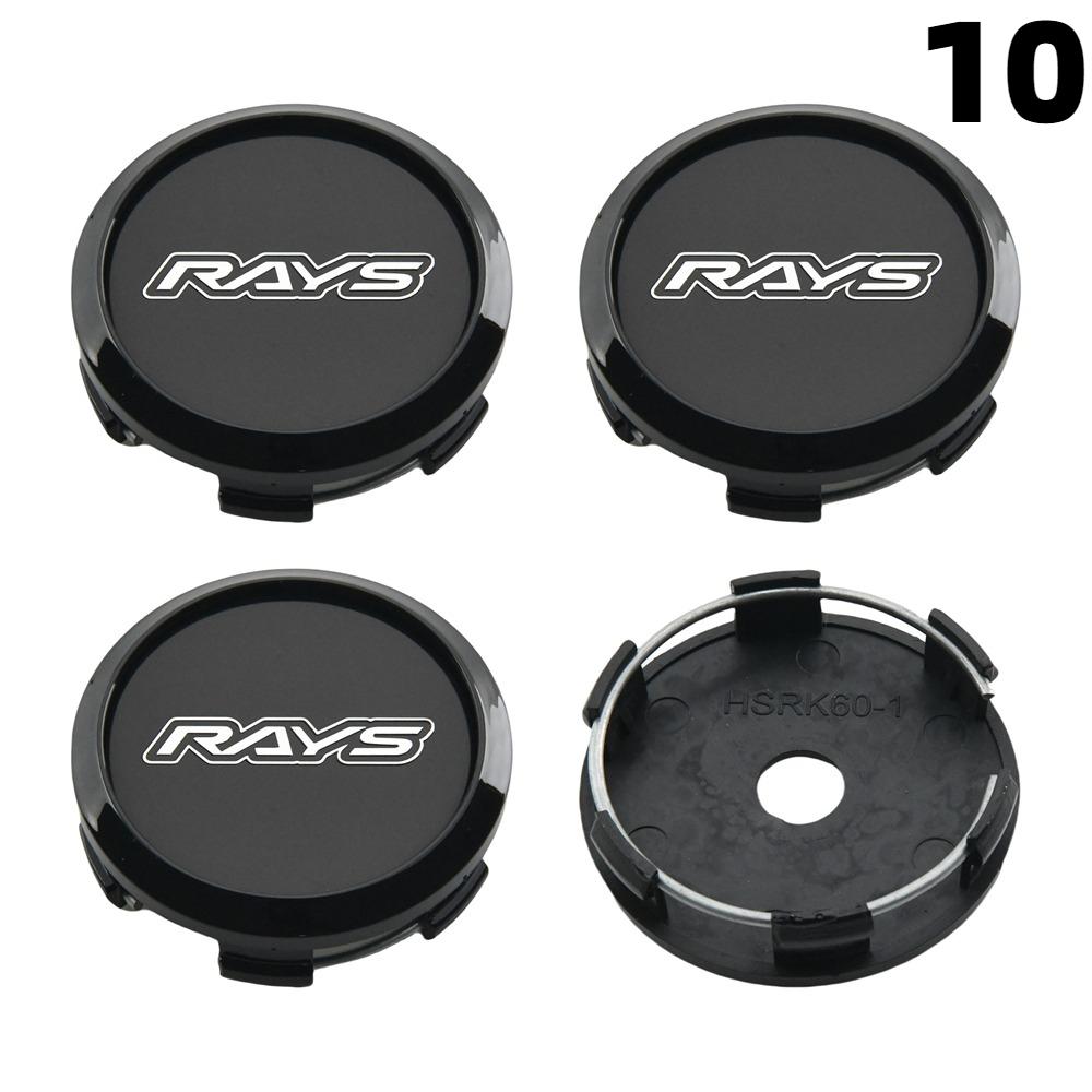 1Set/4PCS OD 60MM / ID 56MM Rim Caps RAYS VOLK VR Logo Wheel Center Cap Wheel Cover Hub caps Sport Car Tire Accessories