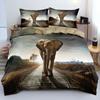 3D Elephant Pattern Bedding Set Bedding Set Bedroom Home Bedding Set Quilt Cover Pillow Case 2/3 Pieces Ultra Soft Home Decoration