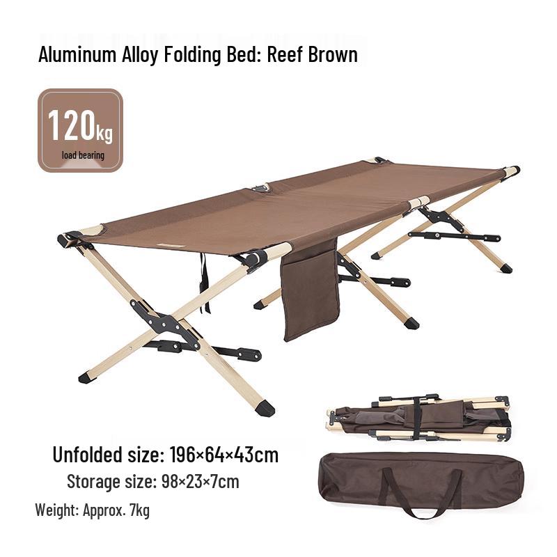 MOBIGARDEN Aluminum Alloy Folding Camping Cot