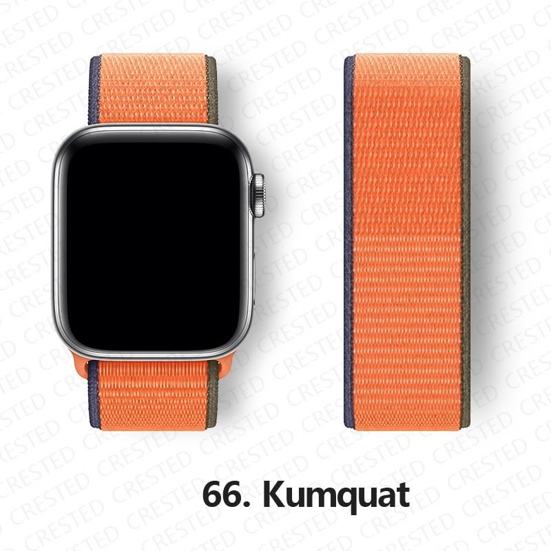 Нейлоновый ремешок для Apple, ремешок для часов 44 мм, 40 мм, 42 мм, 38 мм, браслет для умных часов, ремень, спортивный браслет-петля, iWatch series 3, 4, 5, 6, se, ремешок