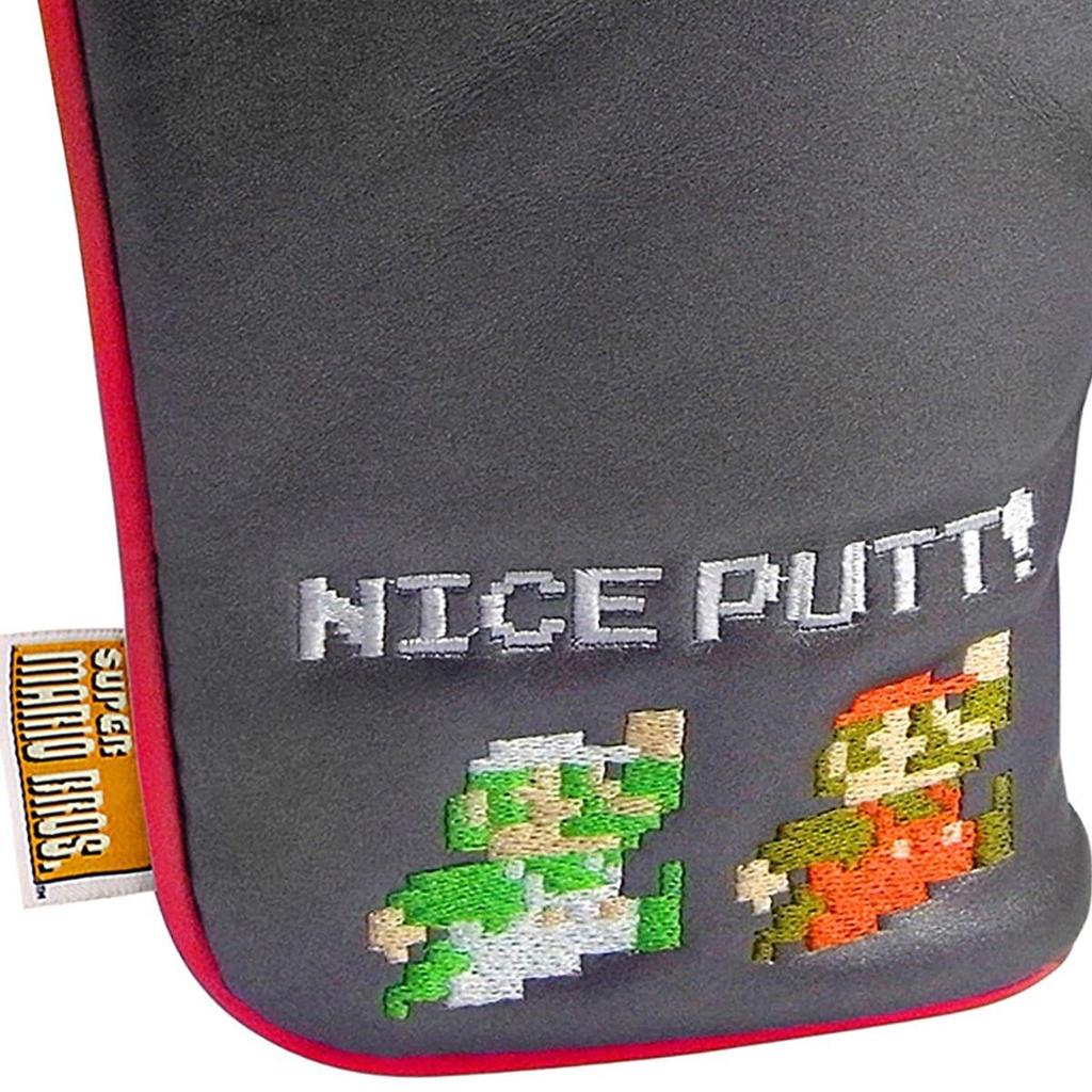 Enjoy Caddie Bag Super Mario Putter Cover SBPT002 Black Bros. (Pin Type)