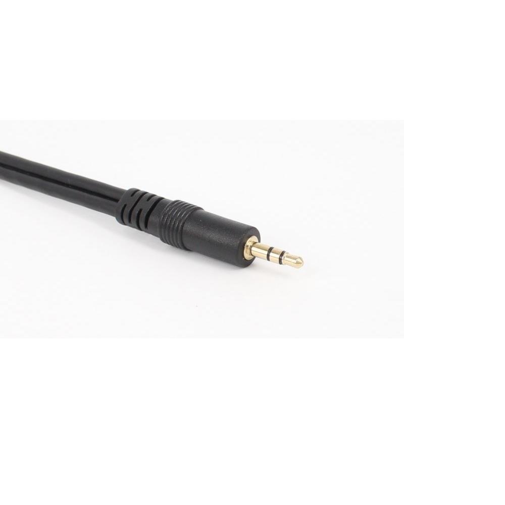 3,5 мм разъем стерео папа - двойной 1/4" 6,35 мм разъем моно AUX аудио стерео кабель линия