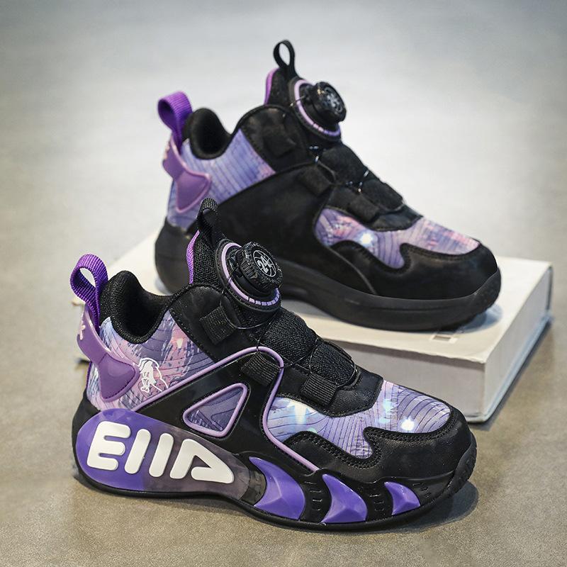 Одноклассники Мужские баскетбольные кроссовки Нескользящие кроссовки Девичья износостойкая обувь для реального боя Детские спортивные кроссовки на мягкой подошве