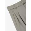 Vov Two Tuck Detail Belted Half Pants 7156230005