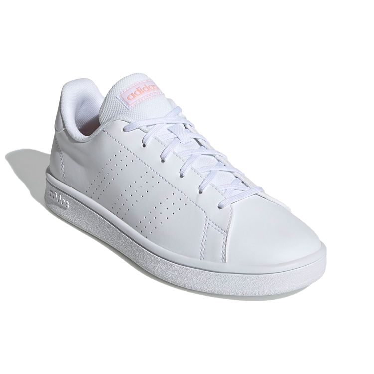 Adidas Женские кроссовки Advantage Base White Glow Pink Cloud-White Core-Black EE7510