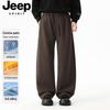 Мужские повседневные брюки JEEP SPIRIT с флисовой подкладкой и изогнутыми штанинами