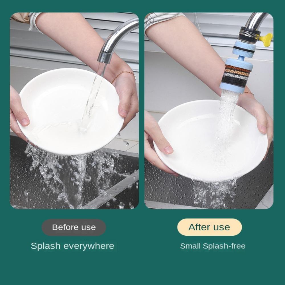 6-слойный фильтр для водопроводной воды, насадка, моющиеся удлинители для смесителя, направляющая для смесителя для раковины, водосберегающее устройство