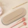 Silicone Makeup Brush Organizer Storage Box Large Capacity Magnetic Closure Waterproof Portable Travel Cosmetic Brush Case