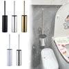 Holder Toilet Brush Brushed Nickel Stainles Steel Round Freestanding Bowl Toilet