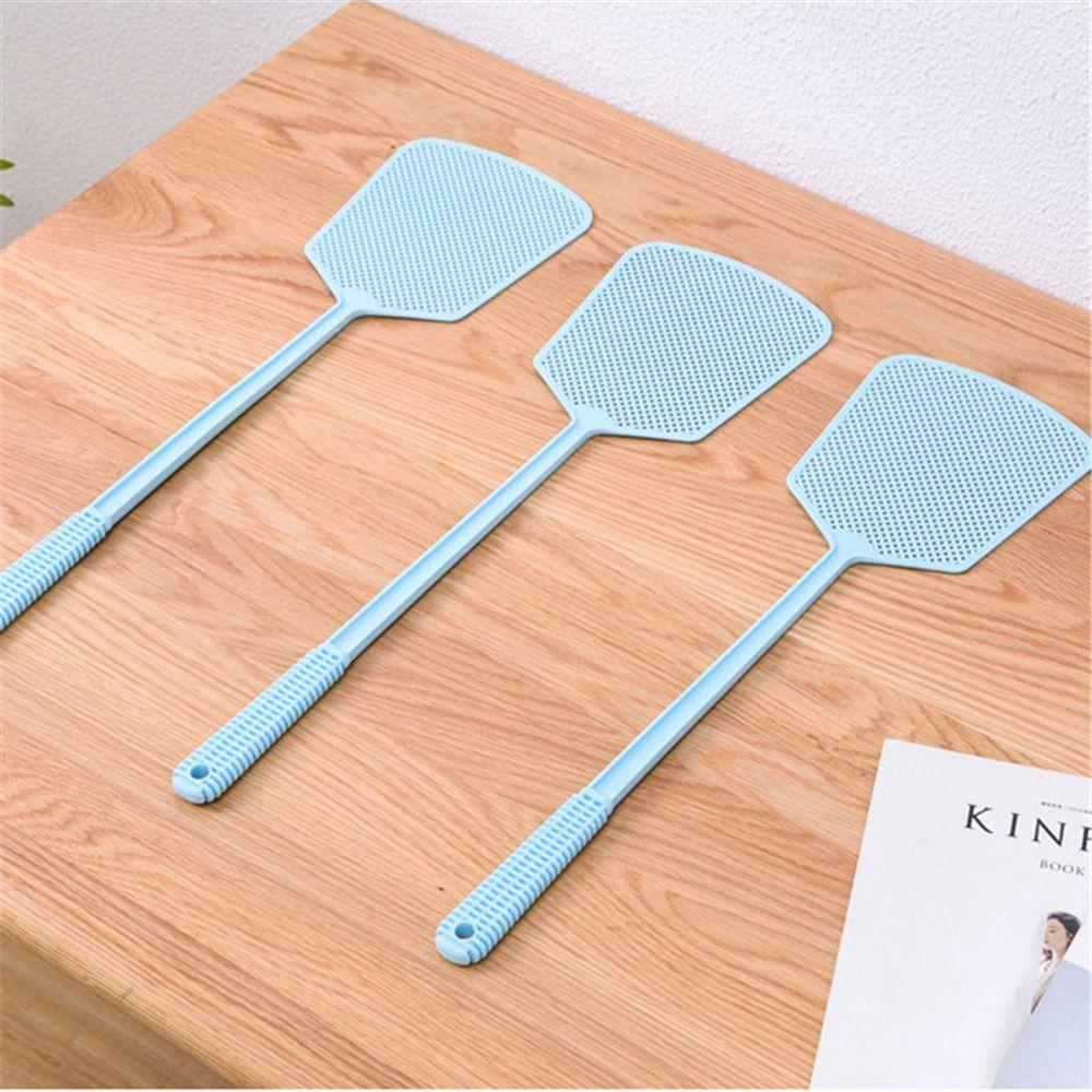 Домашний контроль вредителей Раздвижная мухобойка для предотвращения появления мух Инструмент для уничтожения насекомых и комаров Пластик Защита от вредителей