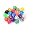 1шт D20 игровые кости двадцатигранные кубики номер 1-20 для ролевой игры
