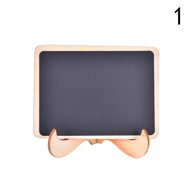 6 стилей мини-деревянная доска для доски для сообщений, небольшая подставка для доски для объявлений