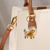 Dog Hair Storage Pendant Keychain Transparent Dog Fur Collector Pendant Souvenir Collection Gift Bag Decoration Keychain Jewelry