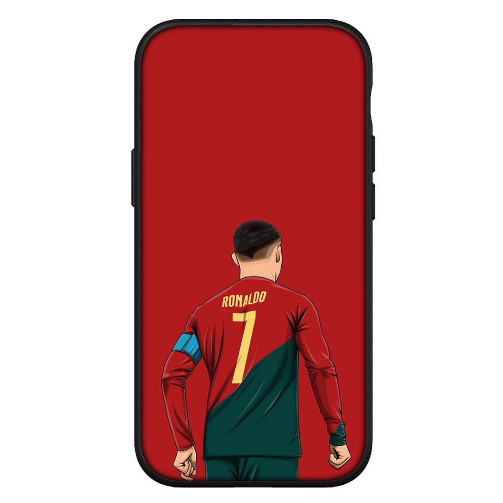 Чехол для iPhone 16 15 Xiaomi Redmi Note 14 13 12 11 Pro Max X 8 9 16e Samsung Galaxy S25 S24 S23 Moto OPPO Huawei Football Soccer No 7 No7 Чехол для телефона