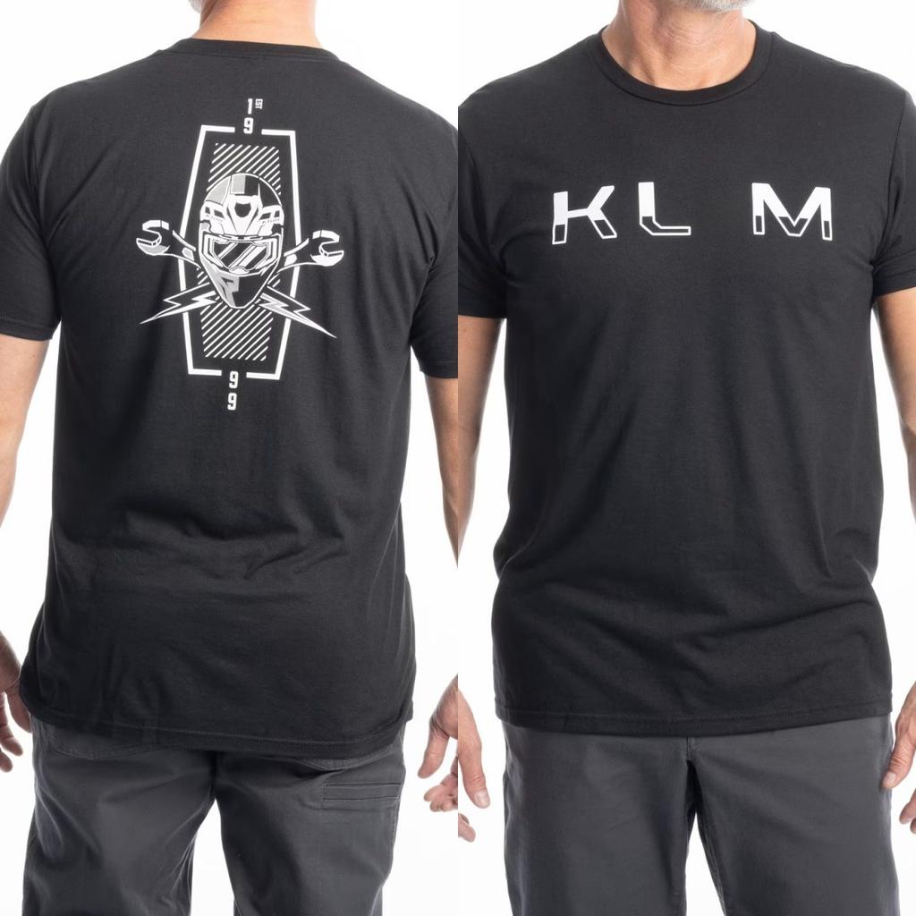White Double Sided Motorcycle Helmet Wrench Graphic Tshirt Off Road Biker Letter Print Soft Cotton Short Sleeve Tee