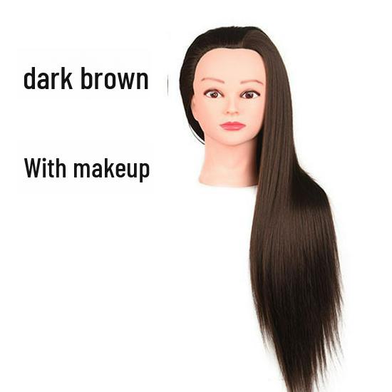 Манекен-голова для плетения кос, макияжа и укладки волос