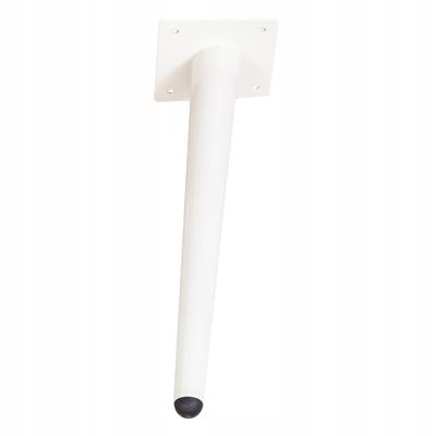Furniture Leg, White H30, Slanted