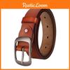 Leather Stylish Mens Waist Belt With Classic Pin Closure Men Fashion Use Daily