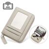 Rfid Card Holder 100% Genuine Leather Business Card Wallet Organ Card Bag Female Bag Japanese