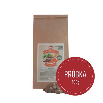 Lamb with Vegetables for Dogs Sample 100G | Stone Oven Food | Leiky