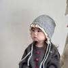 Windproof Kids Warm Hat Soft Knitted Lace Cap Exquisite Warmer Beanie Cap  Kids