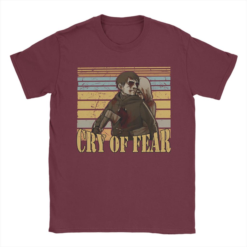 Саймон Хенрикссон Cry of Fear Футболки с графическим принтом для унисекс Женщин Чистый хлопок Футболка Одежда