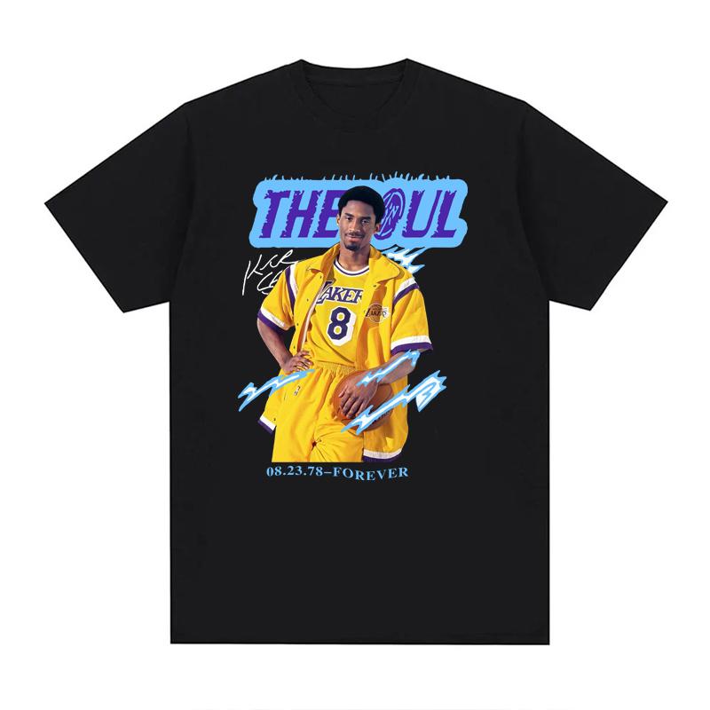 Футболка Kobe Cool Streetwear для мужчин и женщин, модная хип-хоп чистая футболка для мужчин, размер ЕС, футболки