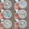 Nail Art Flash Opal Powder, Aurora Dream Polarizing Powder Dream High Flash Nail Sequin Ornament