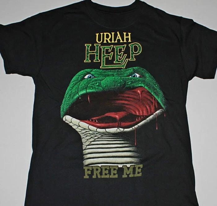 SALE Uriah Heep Free T-shirt Black Cotton Unisex All Sizes