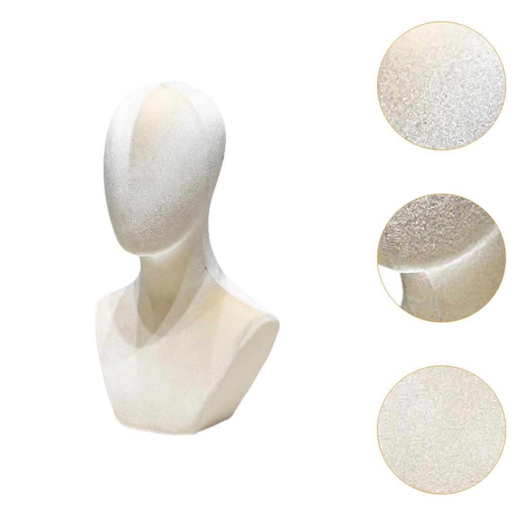 Display Head, Mannequin Multifunctional Hat Stand, Holder, Scarf