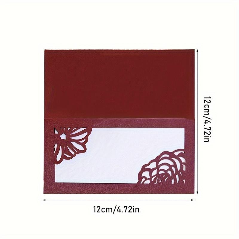 20 Pcs Premium Name Place Cards for Wedding Birthday Party Table Seating Conference Supplies