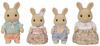 Sylvanian Families Семья молочных кроликов 4 фигурки (5054131057063)