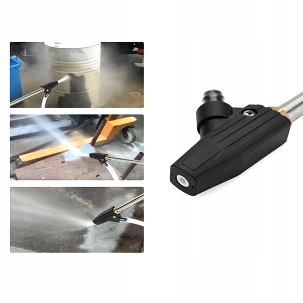 Rosfix Zestaw do Piaskowania – Kompatybilny z Myjkami Bosch/Macallister/AR/Michelin/Makita/Black&Decker | Wąż 3m | Dysza Ceramiczna 460mm